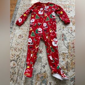 The Children’s Place Christmas Footy PJs